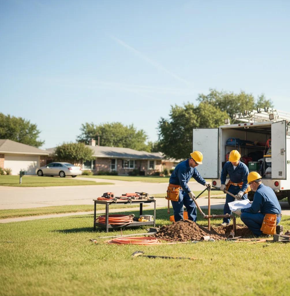 Sewer Line Repair in New Vienna, OH